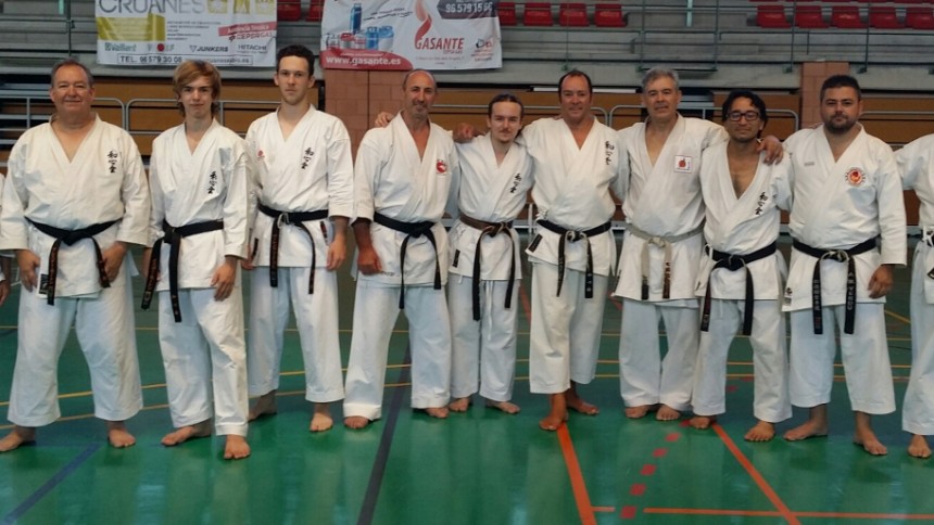 Al Morton with family and Sensei Abad